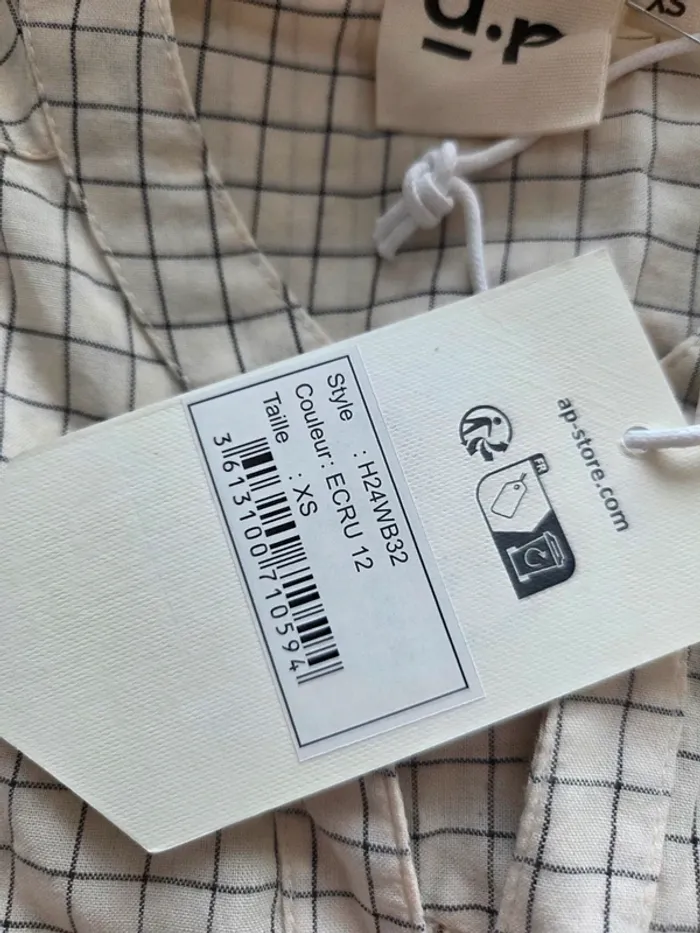Blouse A.p femme xs neuve - photo numéro 9