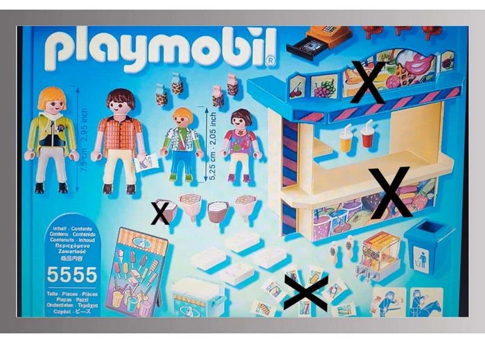 5555 stand de friandises playmobil - photo numéro 2