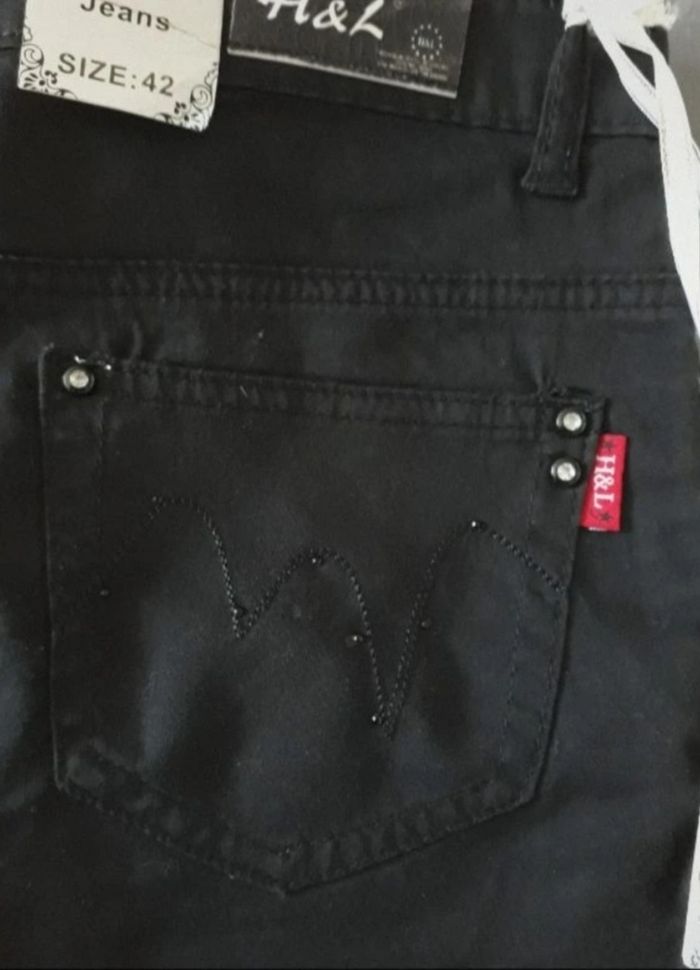 Pantacourt jean taille 42 H&L - photo numéro 2