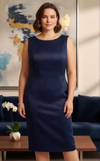 Robe habillée camaïeu neuve taille 46