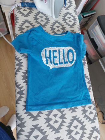 T shirt bleu
