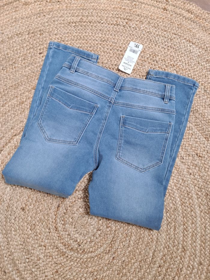 Jeans droit stretch 10 ans garçon - photo numéro 3
