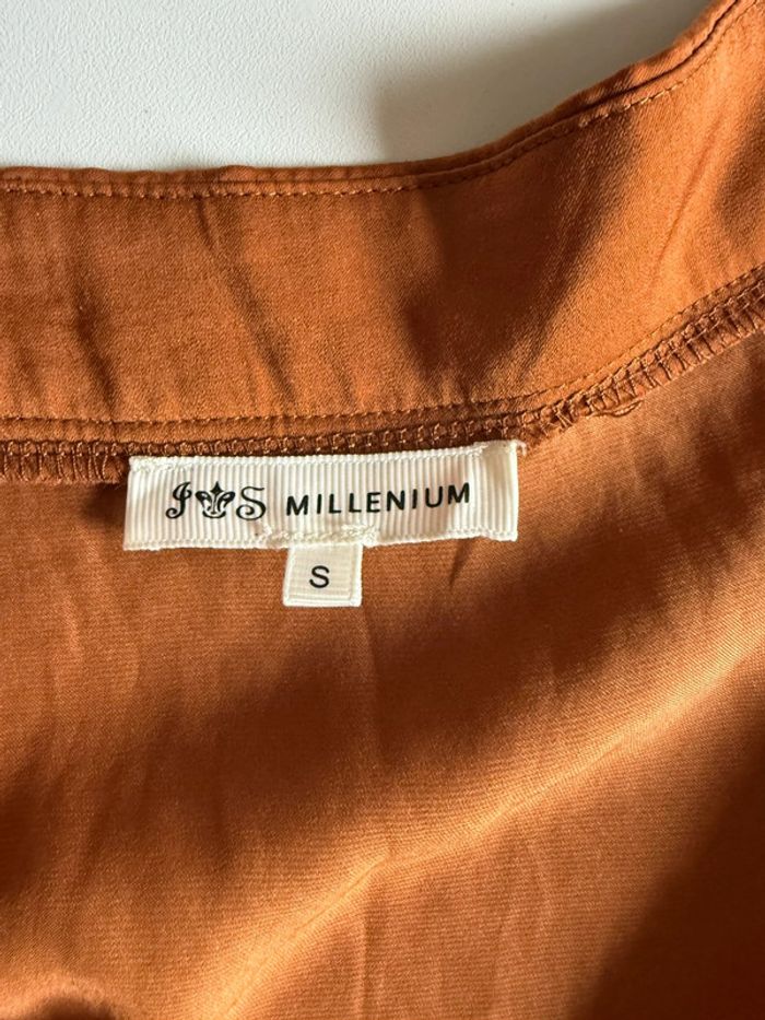 Jupe longue en très bon état marron taille S millenium - photo numéro 6