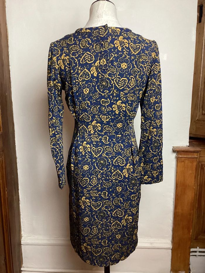 Robe bleue et jaune Bimba&Lola 34 - photo numéro 5