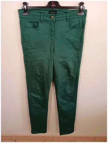 C24 pantalon vert Caroll 38