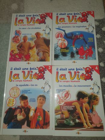 Lot de 4 "Il était une fois la vie"