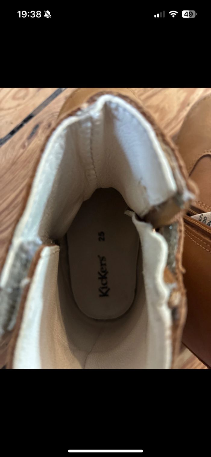 Bottines kickers 25 - photo numéro 2