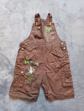 Salopette short légère 23 mois