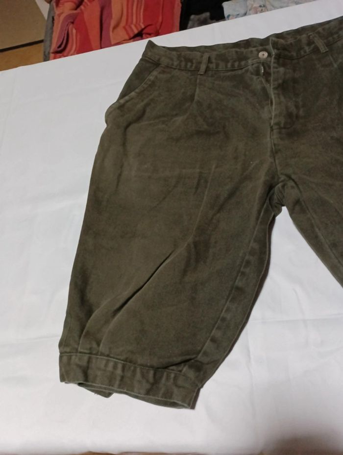 Bermuda en jeans homme Chasse Le Chameau taille 46 rétro vintage ancien - photo numéro 3