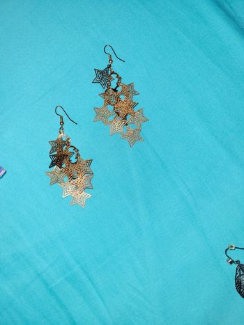 Boucles d'oreilles étoiles