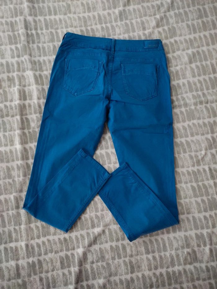 Pantalon jeans slim skinny stretch bleu Teddy Smith taille 40 - photo numéro 4