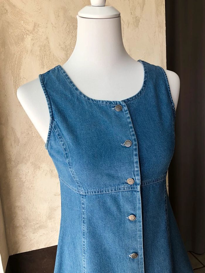 Robe en jean vintage 14ans - photo numéro 2
