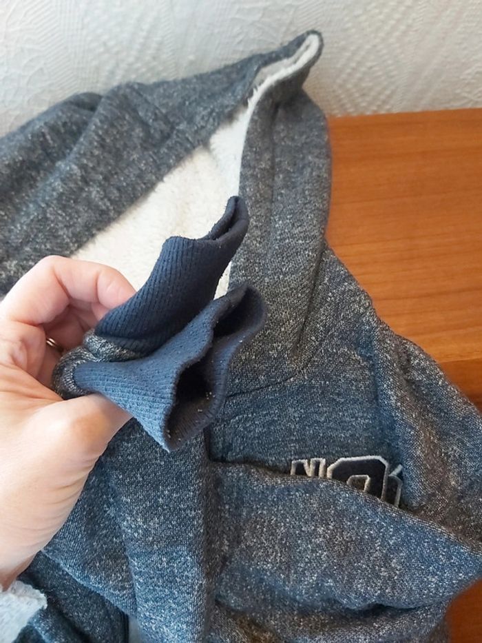Sweat à capuche et zip - photo numéro 5