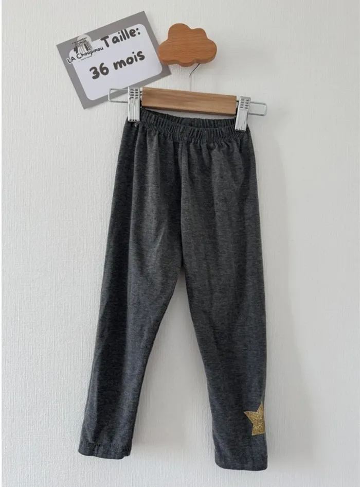 Legging étoile - taille 36 mois 🌸