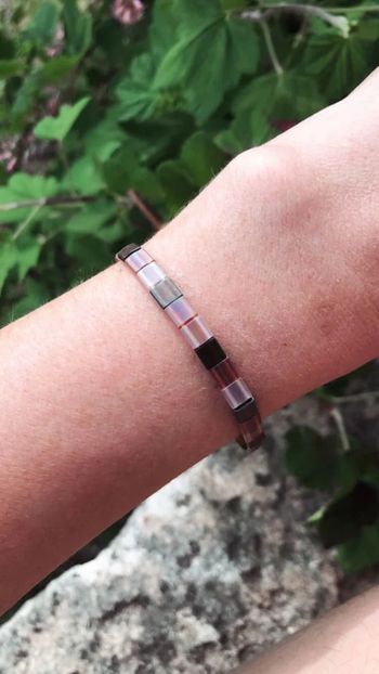 Bracelet miyukis violet
