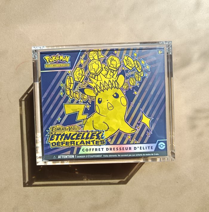 Protection acrylique ETB pokémon