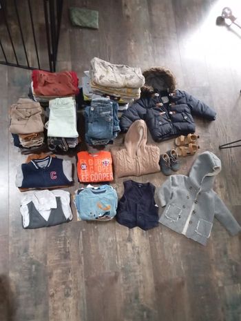 Lot vêtements 89 pièces - 18 mois