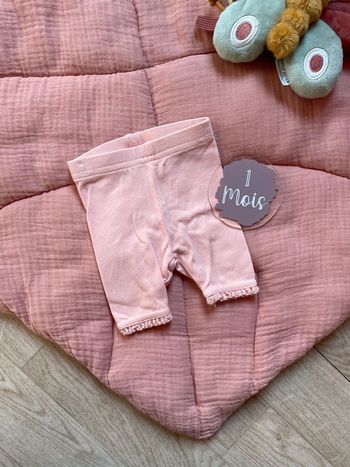 Legging court rose pale