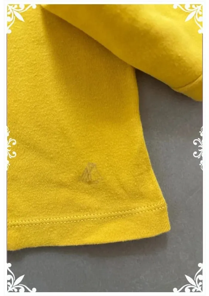 T-shirt moutarde taille 12 ans enfant fille Kiabi - photo numéro 4