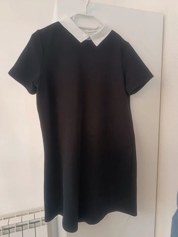 Robe courte col claudine