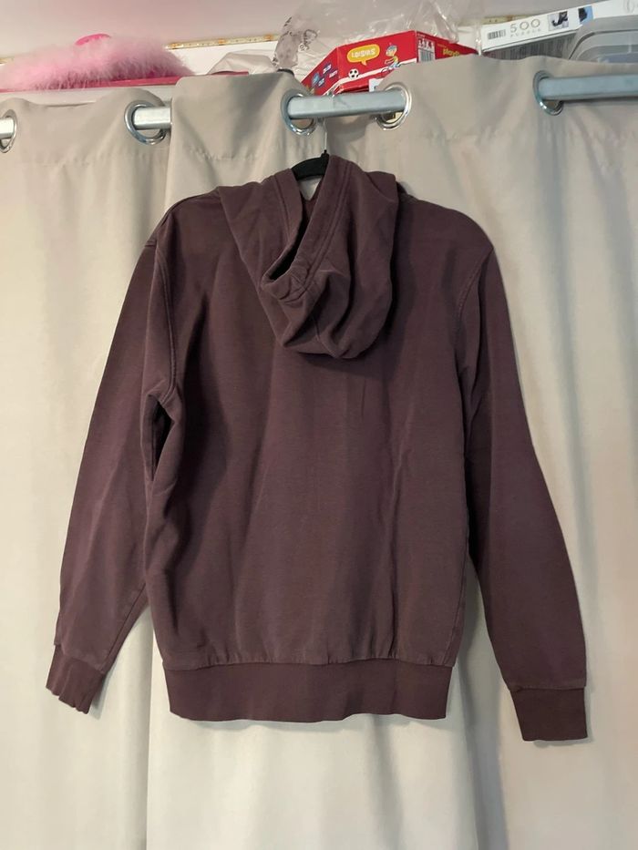Sweat à capuche violet - photo numéro 2