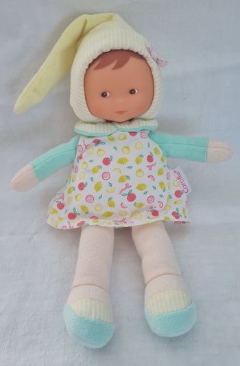 Doudou poupée Miss zeste d'amour- Robe fruits - Corolle