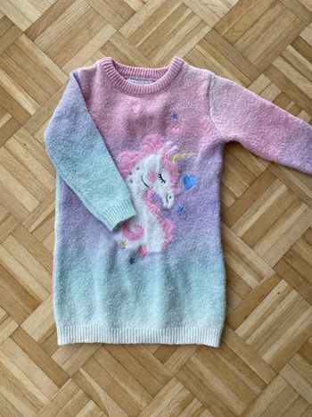 Robe chaude licorne 92cm