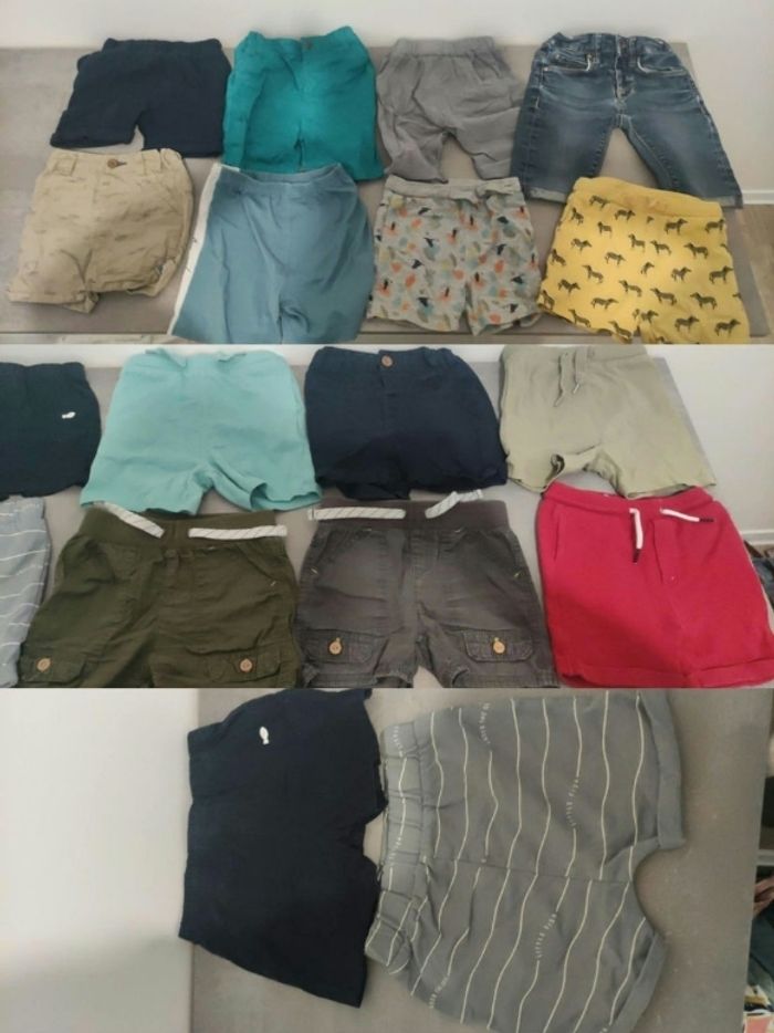 Lot shorts garçon