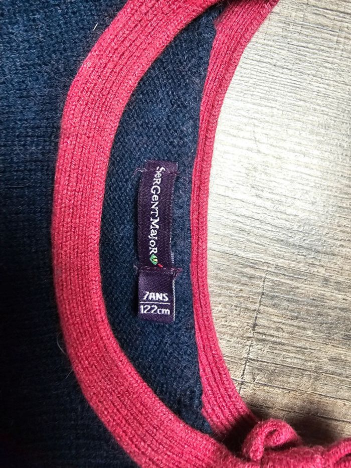Robe pull sergent major souris 7 ans - photo numéro 4