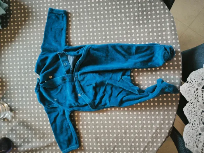 Pyjamas Kiabi bleu 3 mois - photo numéro 3
