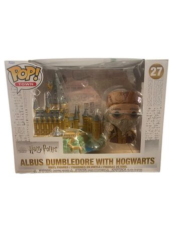 Figurine Funko Pop Town Harry Potter Albus Dumbledore with Hogwarts 27 neuf