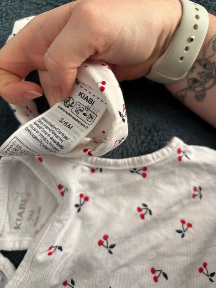 Lot de 2 ensembles 3 pièces  9 mois 71 cm - photo numéro 5