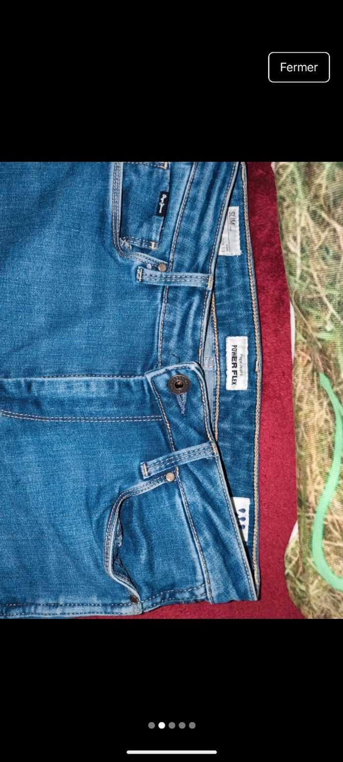 Jeans slim pépé jeans - photo numéro 2