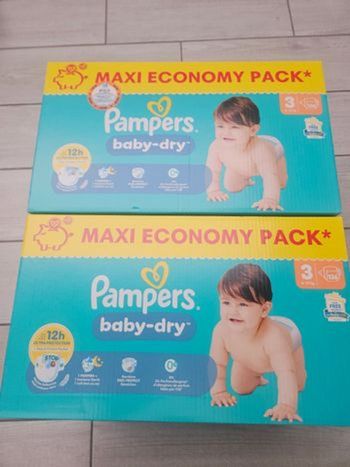 Pampers baby dry taille 3