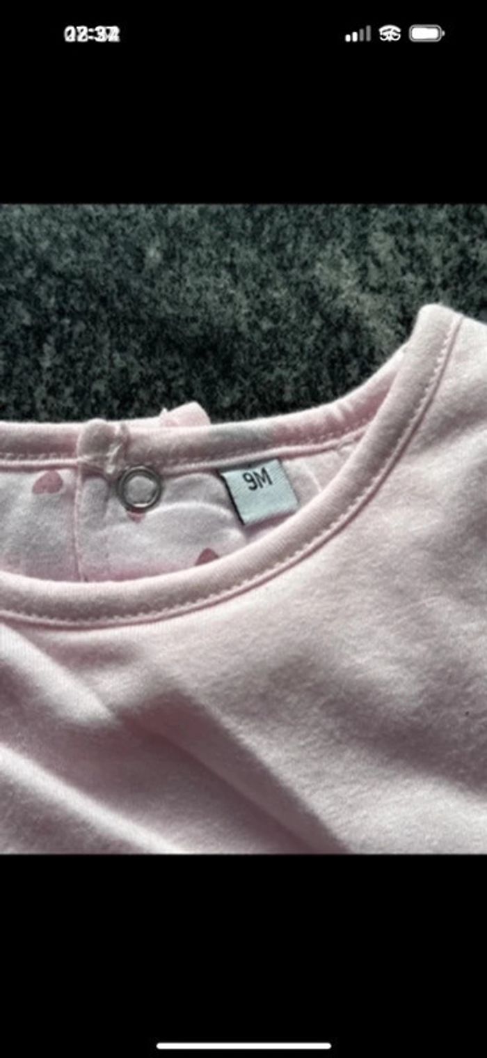 Ensemble neuf avec étiquette bébé fille neuf mois chaud - photo numéro 3