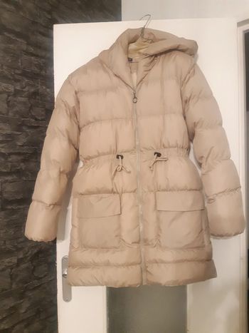 Doudoune beige t. 38