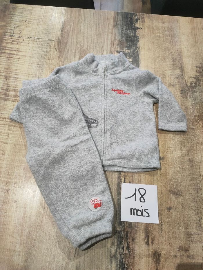 Ensemble polaire garçon 18 mois cars