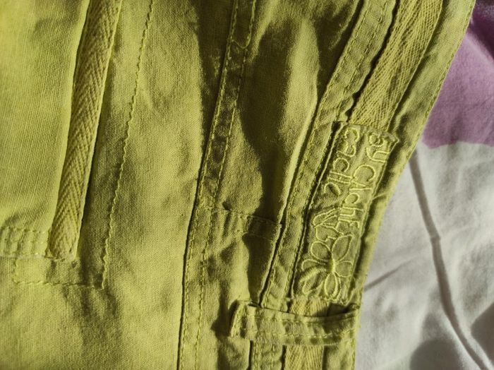 Pantalon cache cache t44 vert pomme - photo numéro 3