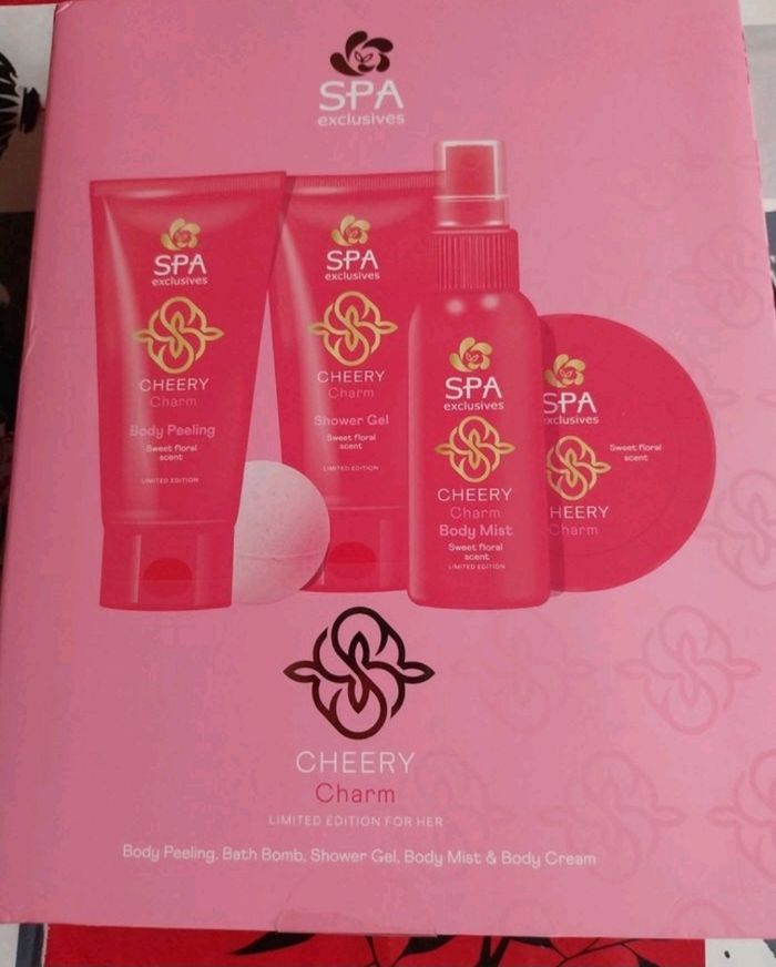 Coffret soin vegan cherry pour femmes