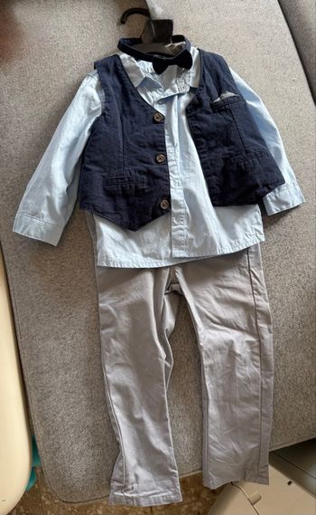 Ensemble cérémonie garçon 4 pièces 