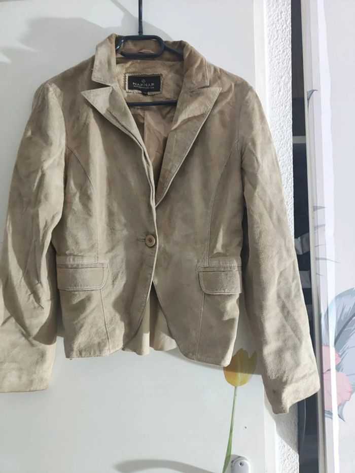 Jolie blazer 38 💎daim Naf Naf 💎 - photo numéro 5