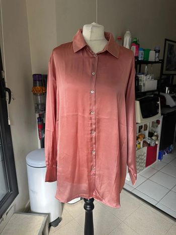 Chemise blouse rose - Zara