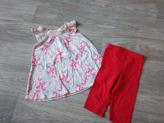 Ensemble tunique legging 23 mois