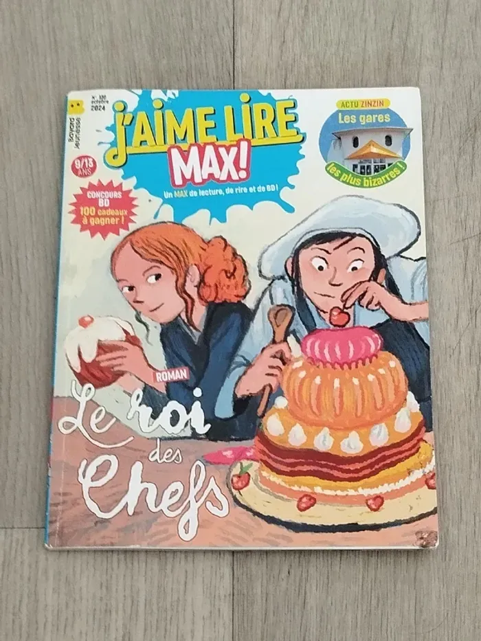 Lot de 7 magazines J’aime Lire Max année 2023-24 L070 - photo numéro 8