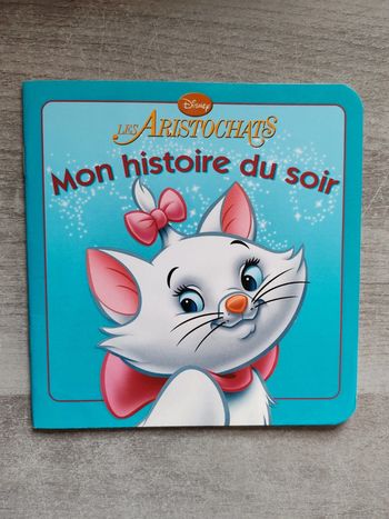 Livre mon histoire du soir Les Aristochats Disney