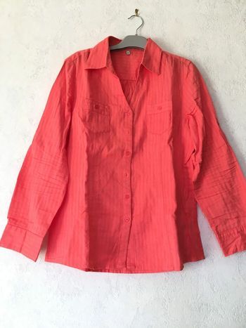 Chemisier corail taille 42