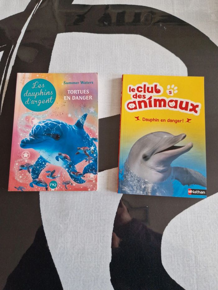 Lot 3 livres les lapins magiques les club des animaux les dauphins d argent - photo numéro 2