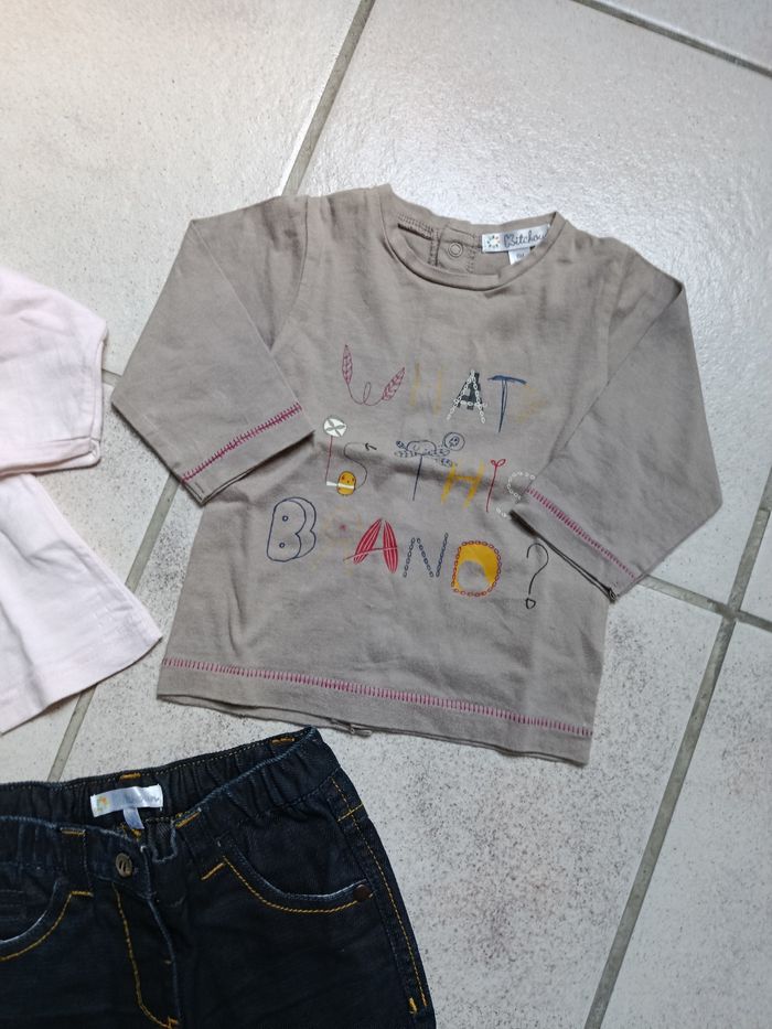 Short et 2 hauts manches longues - photo numéro 3