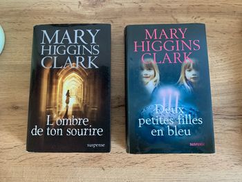 Lot de 2 livres Mary Higgins Clark