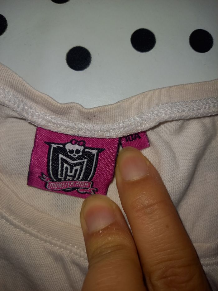 T-shirt fille Monster high 10 ans - photo numéro 2